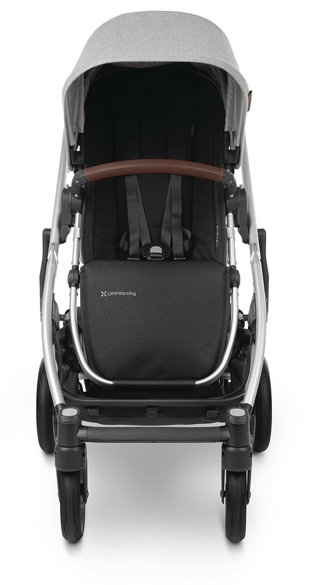 UPPAbaby Cruz V2 Stroller - Stella (Grey Brushed Melange / Silver / Chestnut Leather)