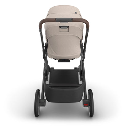 UPPAbaby Cruz V3 Stroller - Ada (Sandstone Melange / Carbon Frame / Chestnut Leather) - 0403-CRZ-NA-ADA