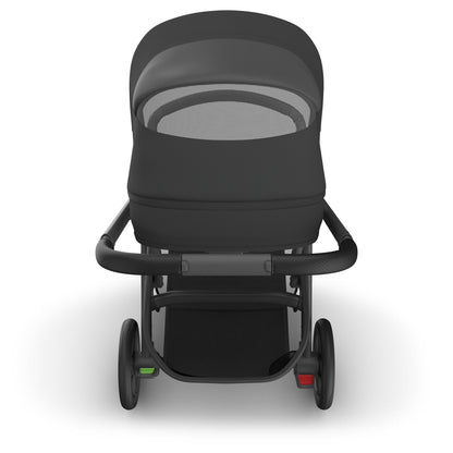 UPPAbaby Cruz V3 Stroller - Jake (Charcoal / Carbon Frame / Black Leather) - 0403-CRZ-NA-JKE