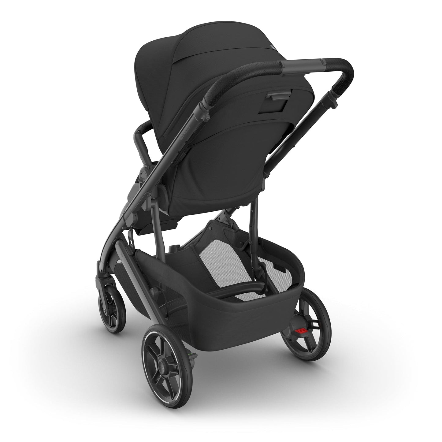 UPPAbaby Cruz V3 Stroller - Jake (Charcoal / Carbon Frame / Black Leather) - 0403-CRZ-NA-JKE