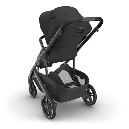 UPPAbaby Cruz V3 Stroller - Jake (Charcoal / Carbon Frame / Black Leather) - 0403-CRZ-NA-JKE