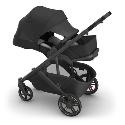 UPPAbaby Cruz V3 Stroller - Jake (Charcoal / Carbon Frame / Black Leather) - 0403-CRZ-NA-JKE
