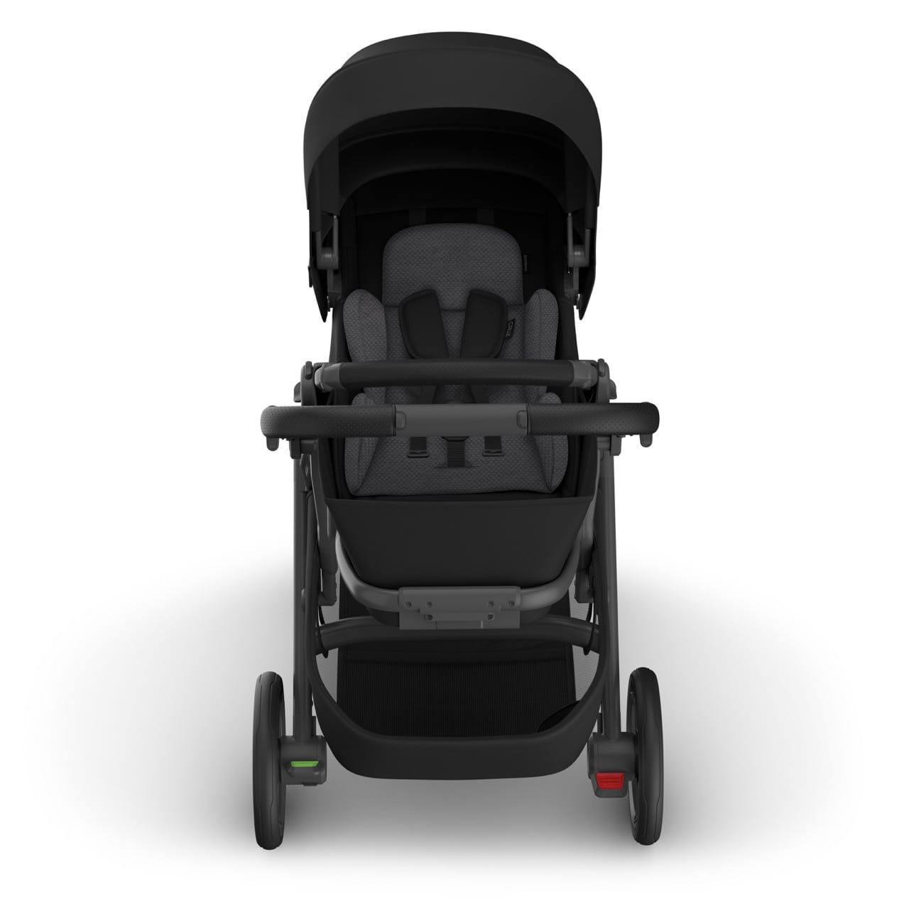 UPPAbaby Cruz V3 Stroller - James (Black / Carbon Frame / Black Leather) - 0403-CRZ-NA-JMS