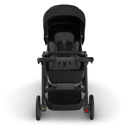 UPPAbaby Cruz V3 Stroller - James (Black / Carbon Frame / Black Leather) - 0403-CRZ-NA-JMS