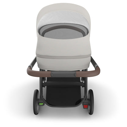 UPPAbaby Cruz V3 Stroller - Savannah (Pearl Gray Jacquard / Carbon Frame / Chestnut Leather) - 0403-CRZ-NA-SAV