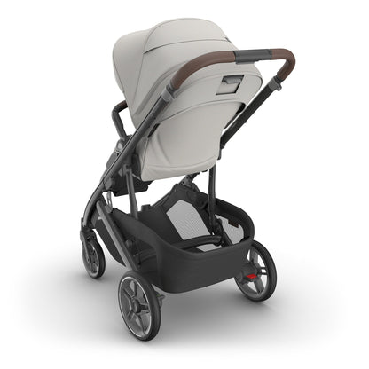 UPPAbaby Cruz V3 Stroller - Savannah (Pearl Gray Jacquard / Carbon Frame / Chestnut Leather) - 0403-CRZ-NA-SAV
