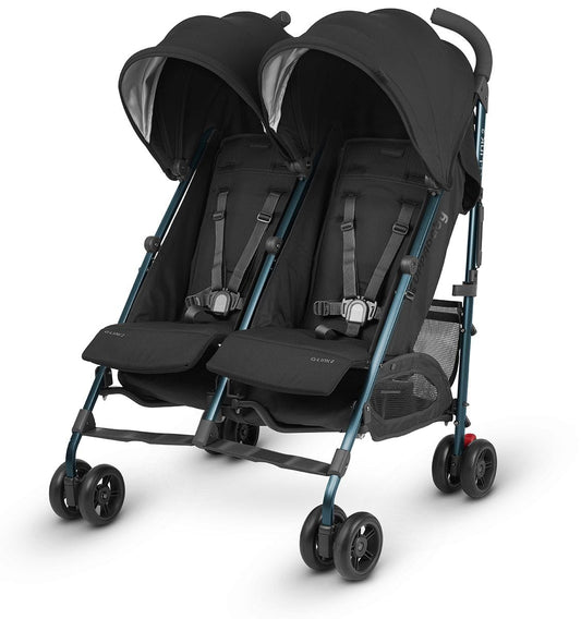 UPPAbaby OPEN BOX G-LINK 2 Double Stroller - Jake (Black/Carbon) - 0719-GLK-US-JKE-OB