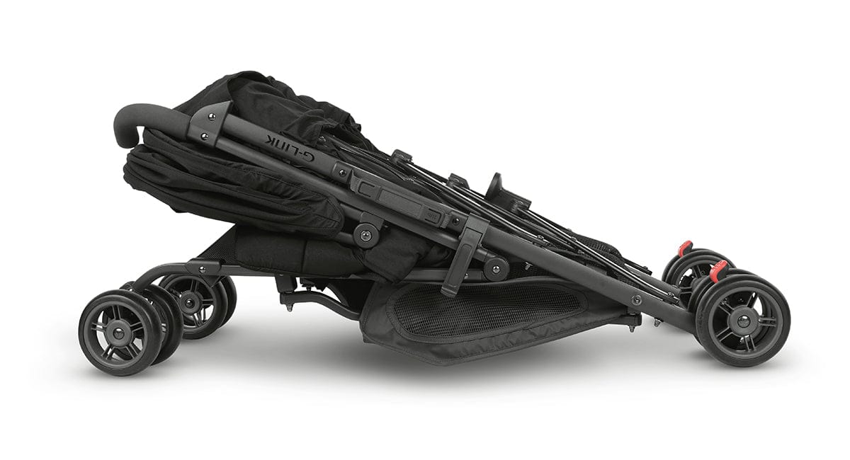 UPPAbaby G-LINK V2 Side by Side Double Stroller - Jake (Charcoal / Carbon) - 0702-GLK-US-JKE
