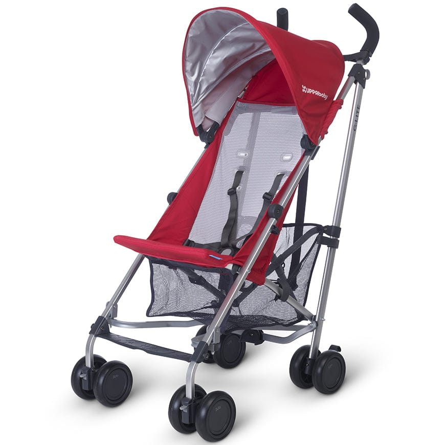 UPPAbaby 2017 G-LITE Umbrella Stroller - Denny (Red/Silver)
