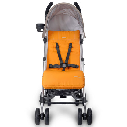 UPPAbaby 2017 G-LUXE Umbrella Stroller - Ani (Orange/Silver)