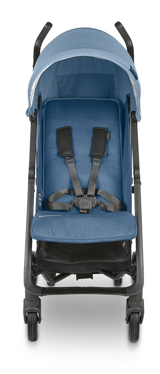 UPPAbaby G-LUXE Umbrella Stroller - Charlotte (Coastal Blue Melange / Carbon) - 0502-GLX-US-CHA