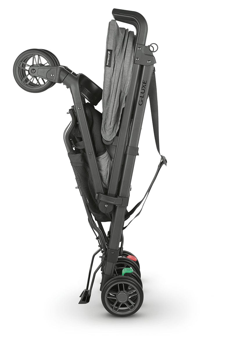 UPPAbaby G-LUXE Umbrella Stroller - Greyson (Charcoal Melange / Carbon) - 0502-GLX-US-GRY