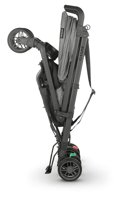 UPPAbaby G-LUXE Umbrella Stroller - Greyson (Charcoal Melange / Carbon) - 0502-GLX-US-GRY