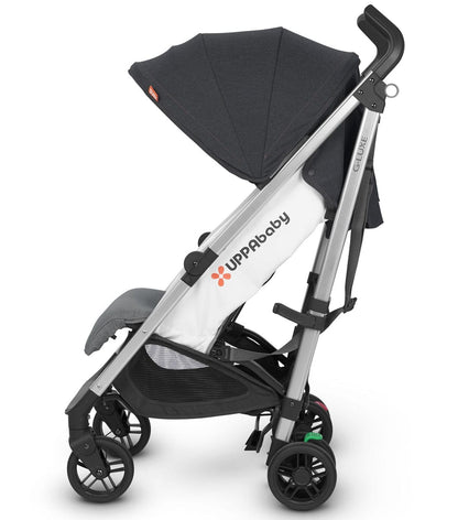UPPAbaby G-Luxe Umbrella Stroller - Jordan (Charcoal/Red Stitch/Silver) - 0518-GLX-US-JOR