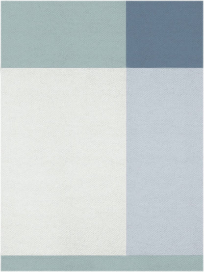 UPPAbaby Knit Blanket - Blue Multi/Color Block - 0918-BLA-WW-BLU