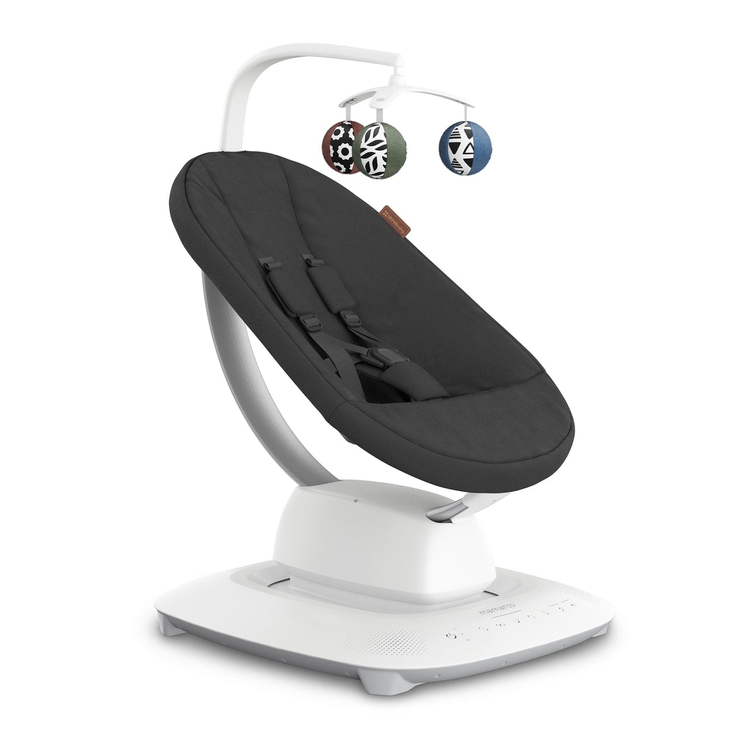 UPPAbaby MamaRoo Multi-Motion Baby Swing - Jake (Charcoal Melange) - 2001-MRO-NA-JKE
