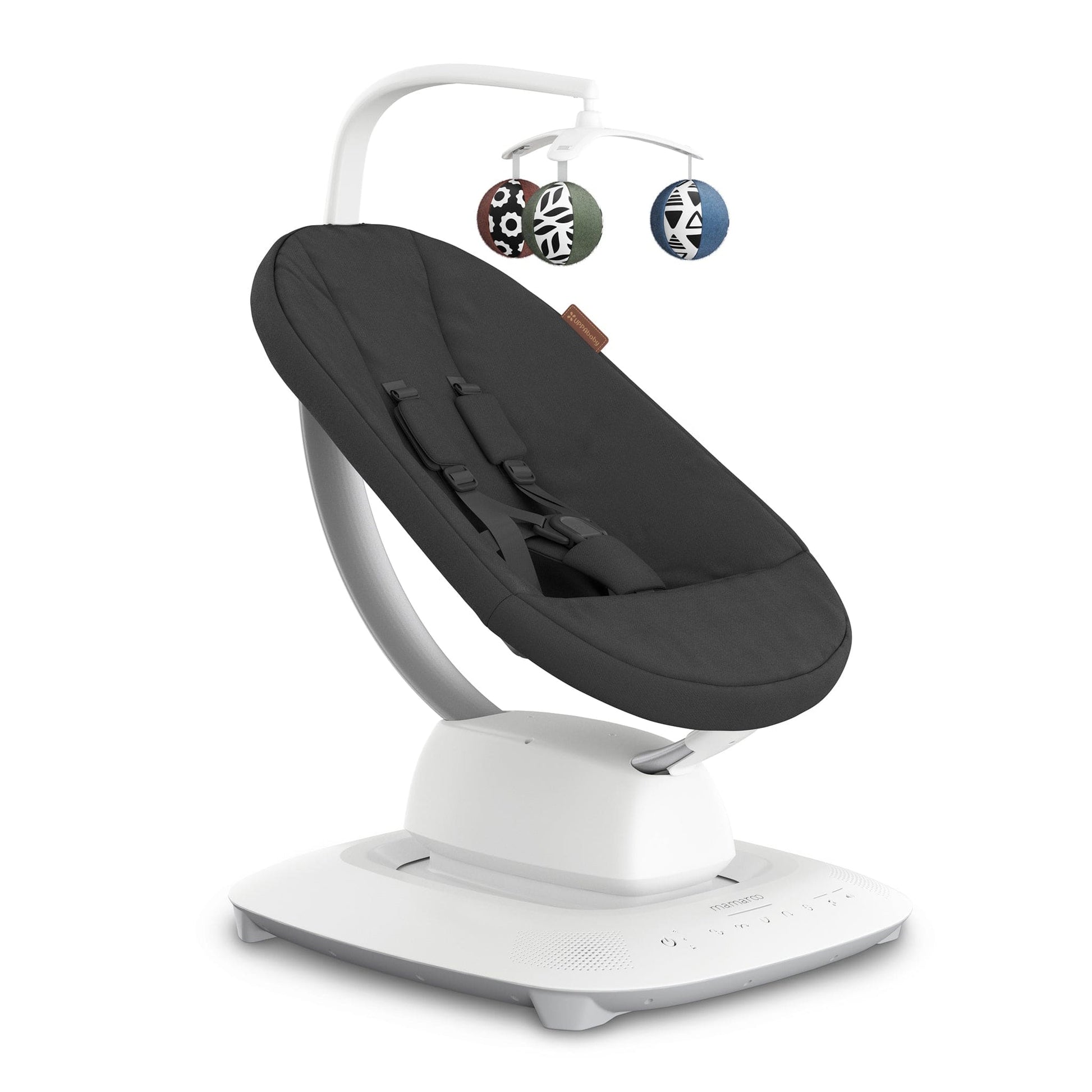 UPPAbaby MamaRoo Multi-Motion Baby Swing - Jake (Charcoal Melange) - 2001-MRO-NA-JKE