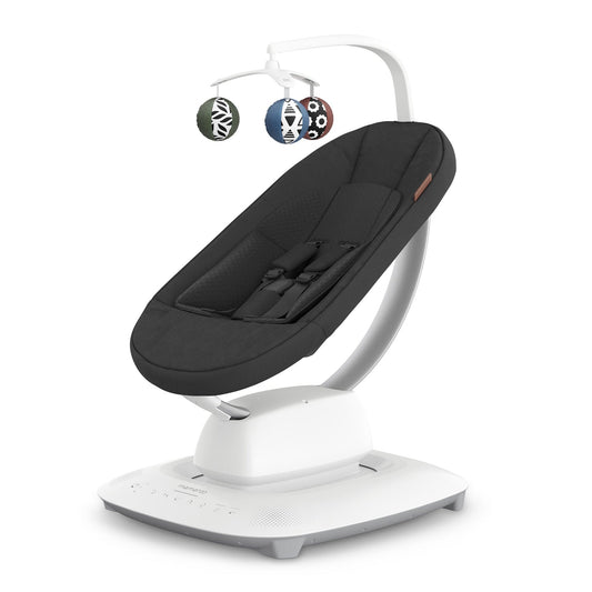 UPPAbaby MamaRoo Multi-Motion Baby Swing - Jake (Charcoal Melange) - 2001-MRO-NA-JKE