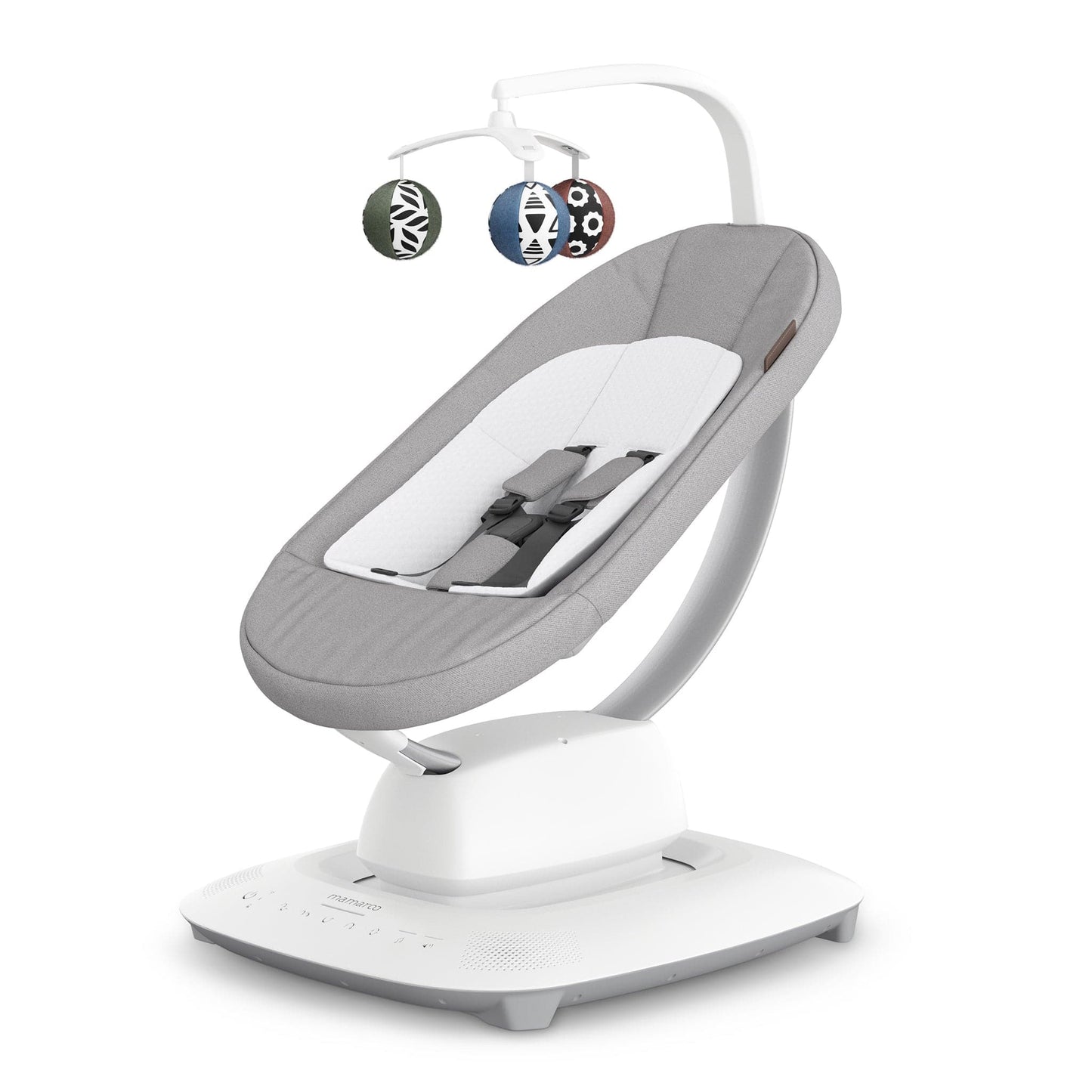 UPPAbaby MamaRoo Multi-Motion Baby Swing - Stella (Grey Melange) - 2001-MRO-NA-STL