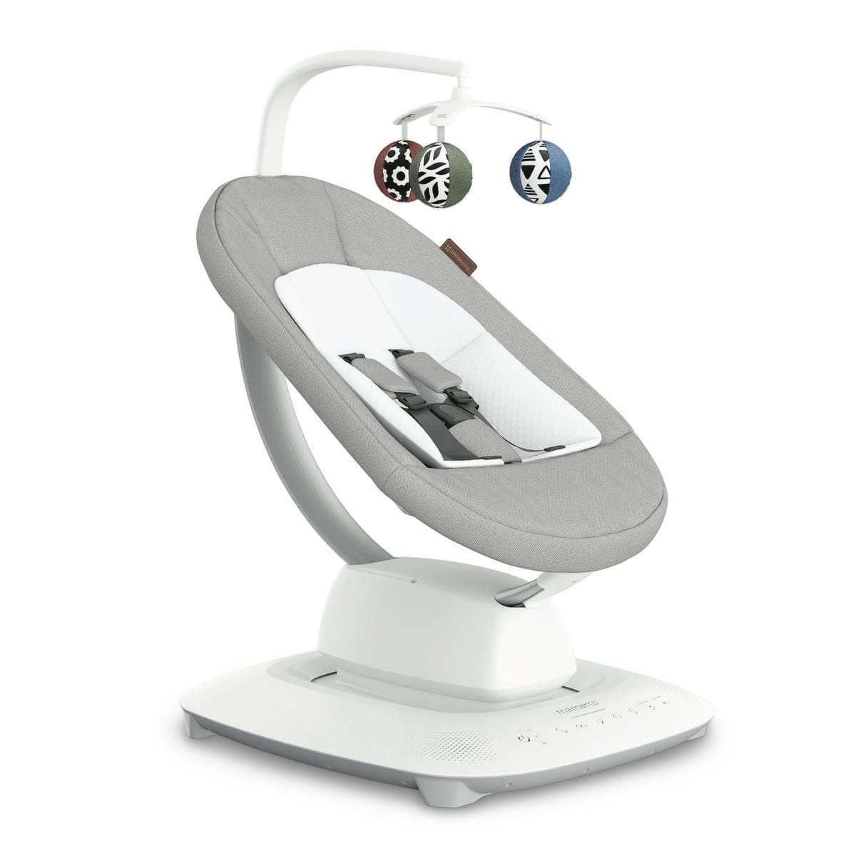 UPPAbaby MamaRoo Multi-Motion Baby Swing - Stella (Grey Melange) - 2001-MRO-NA-STL