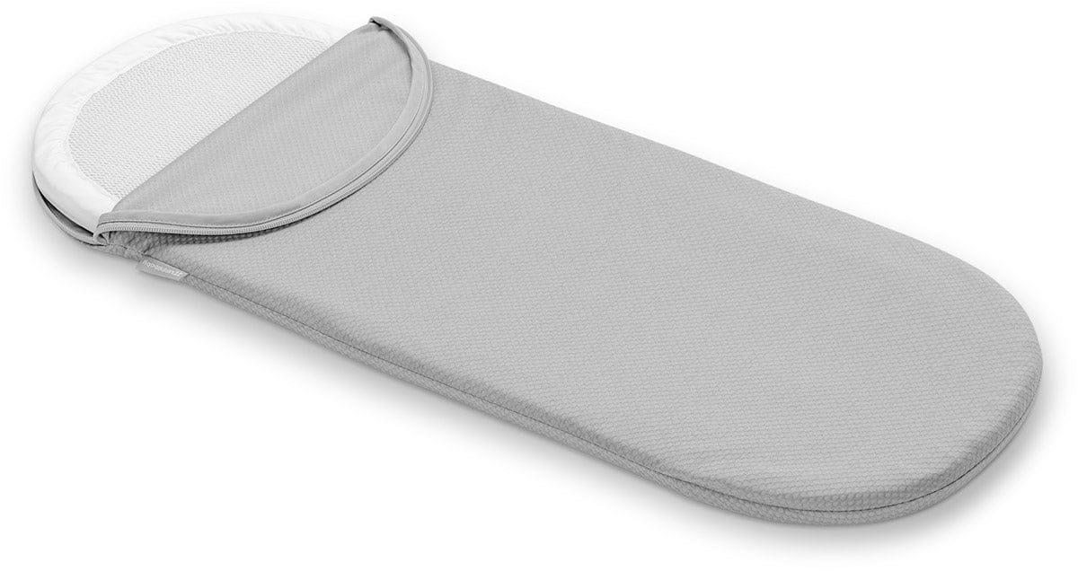 UPPAbaby Mattress Cover for Bassinet - Light Grey - 0902-BMC-WW-LGR