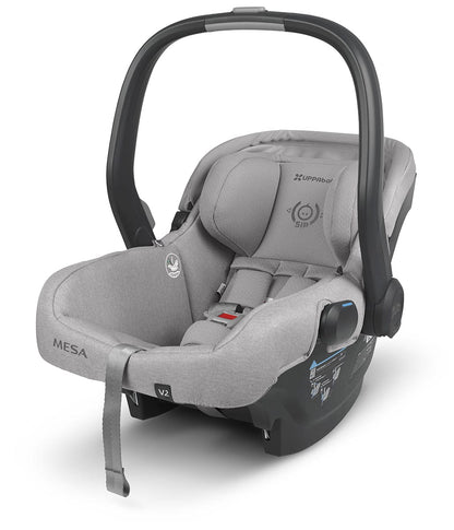 UPPAbaby MESA V2 Lightweight Infant Car Seat - Jake (Charcoal) - 1002-MSA-US-JKE