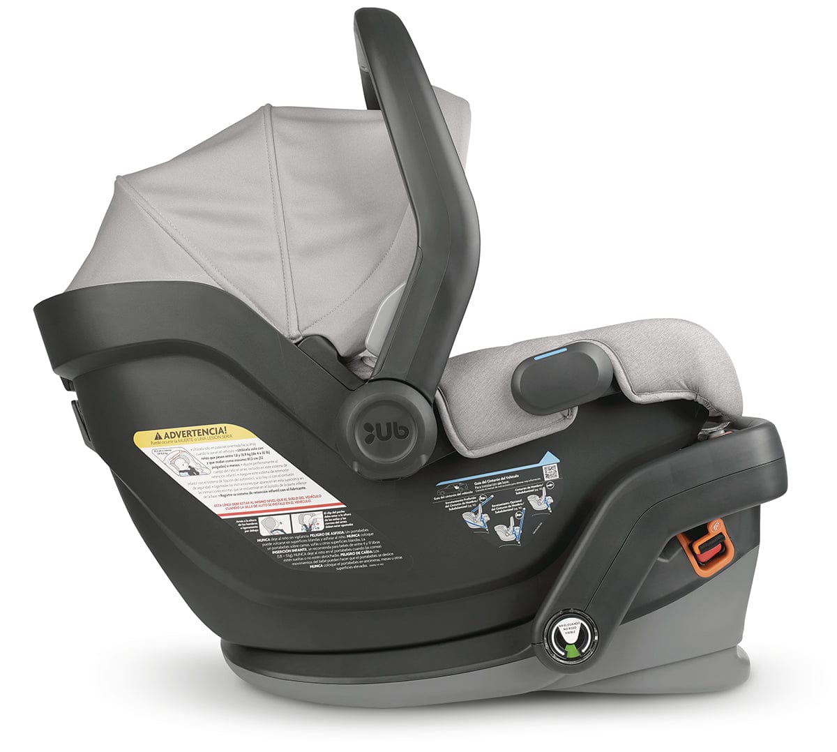 UPPAbaby MESA V2 Lightweight Infant Car Seat - Jake (Charcoal) - 1002-MSA-US-JKE