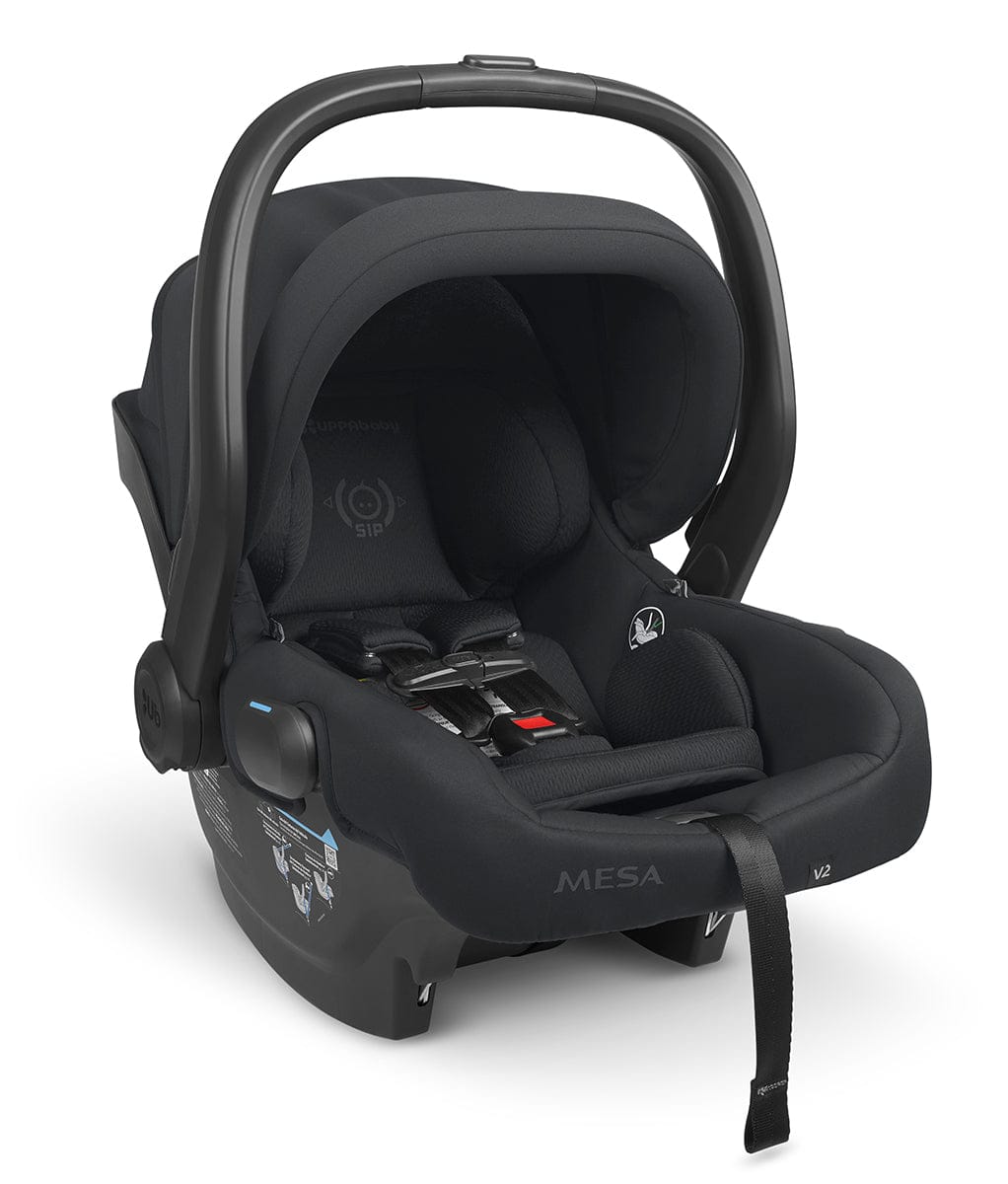 UPPAbaby MESA V2 Lightweight Infant Car Seat - Jake (Charcoal) - 1002-MSA-US-JKE
