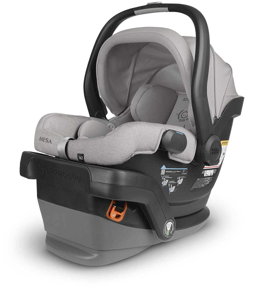 UPPAbaby MESA V2 Lightweight Infant Car Seat - Stella (Grey Melange) - 1002-MSA-US-STL