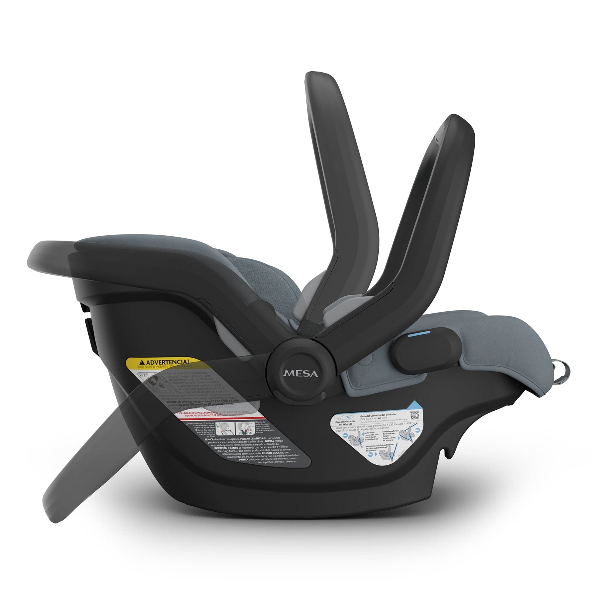 UPPAbaby Mesa V3 Infant Car Seat - Callum / Dillan (Stone Blue) - 1003-MSA-US-CLM