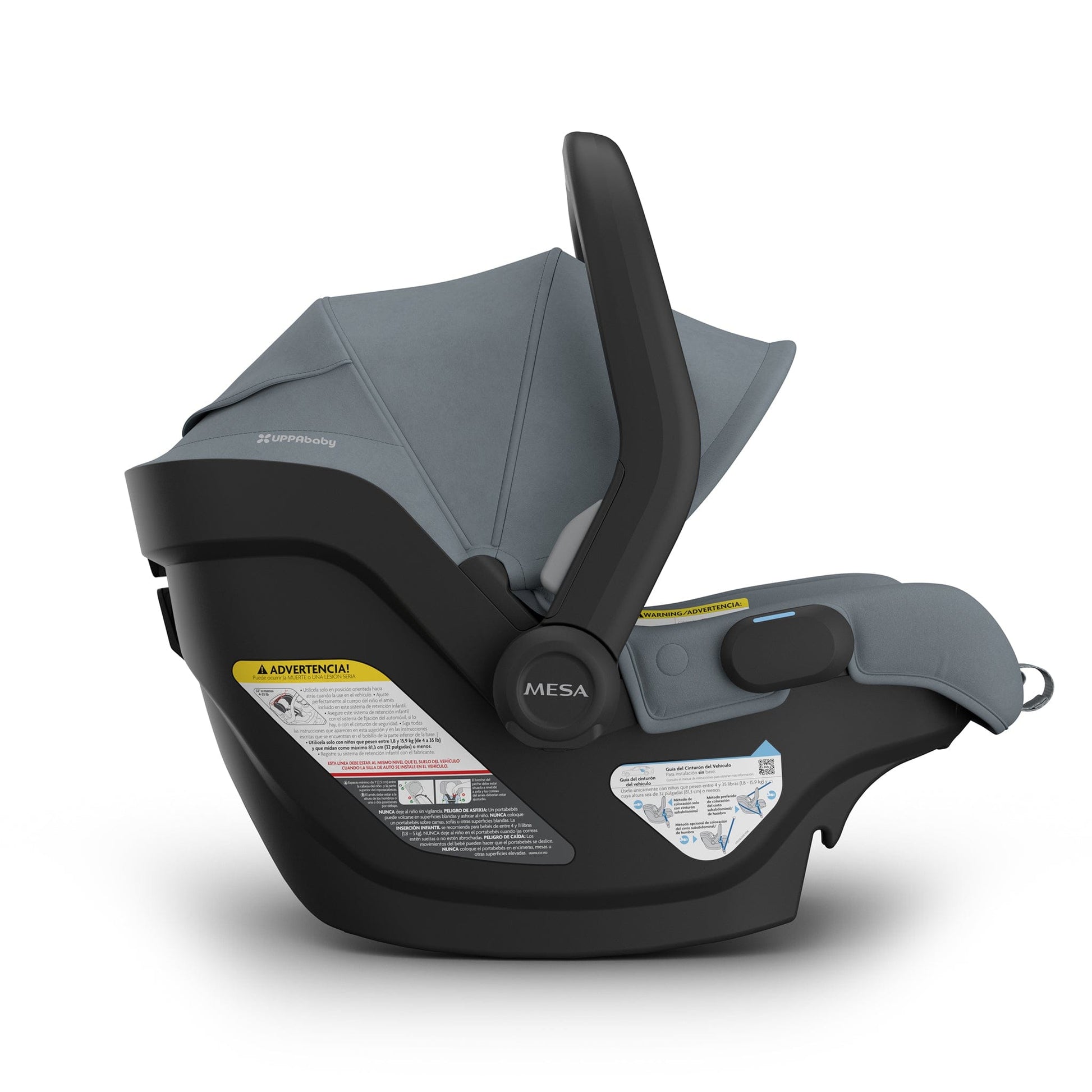 UPPAbaby Mesa V3 Infant Car Seat - Callum / Dillan (Stone Blue) - 1003-MSA-US-CLM