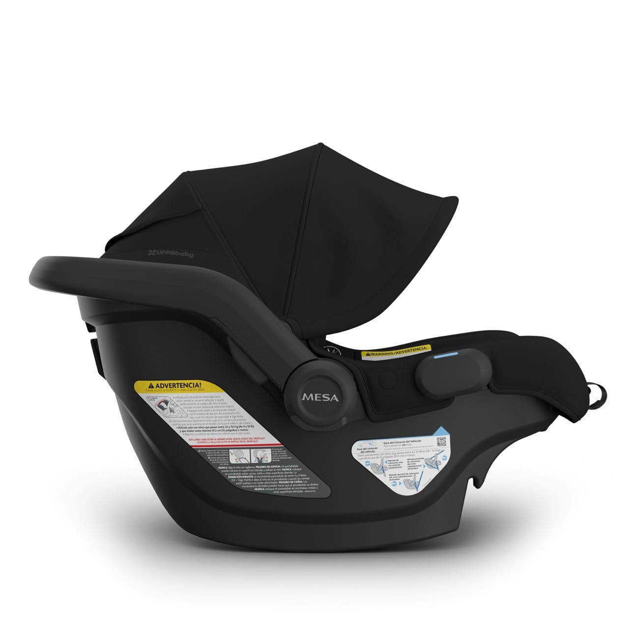 UPPAbaby Mesa V3 Infant Car Seat - James (Black) - 1003-MSA-US-JMS