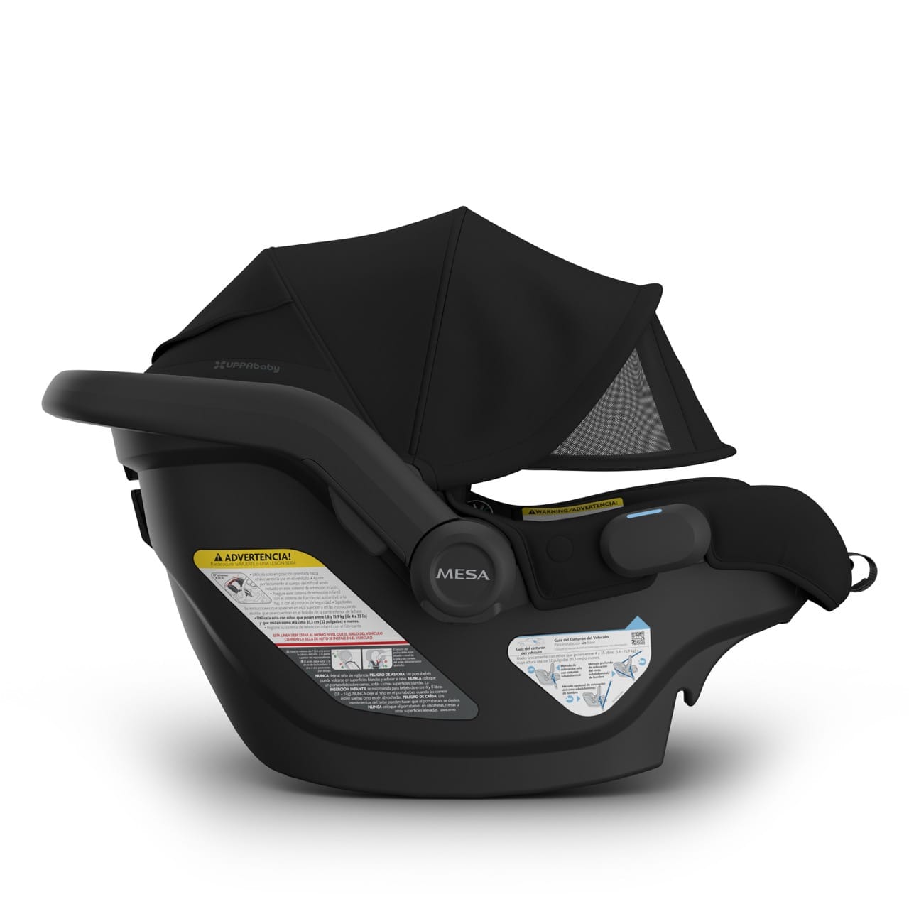 UPPAbaby Mesa V3 Infant Car Seat - James (Black) - 1003-MSA-US-JMS