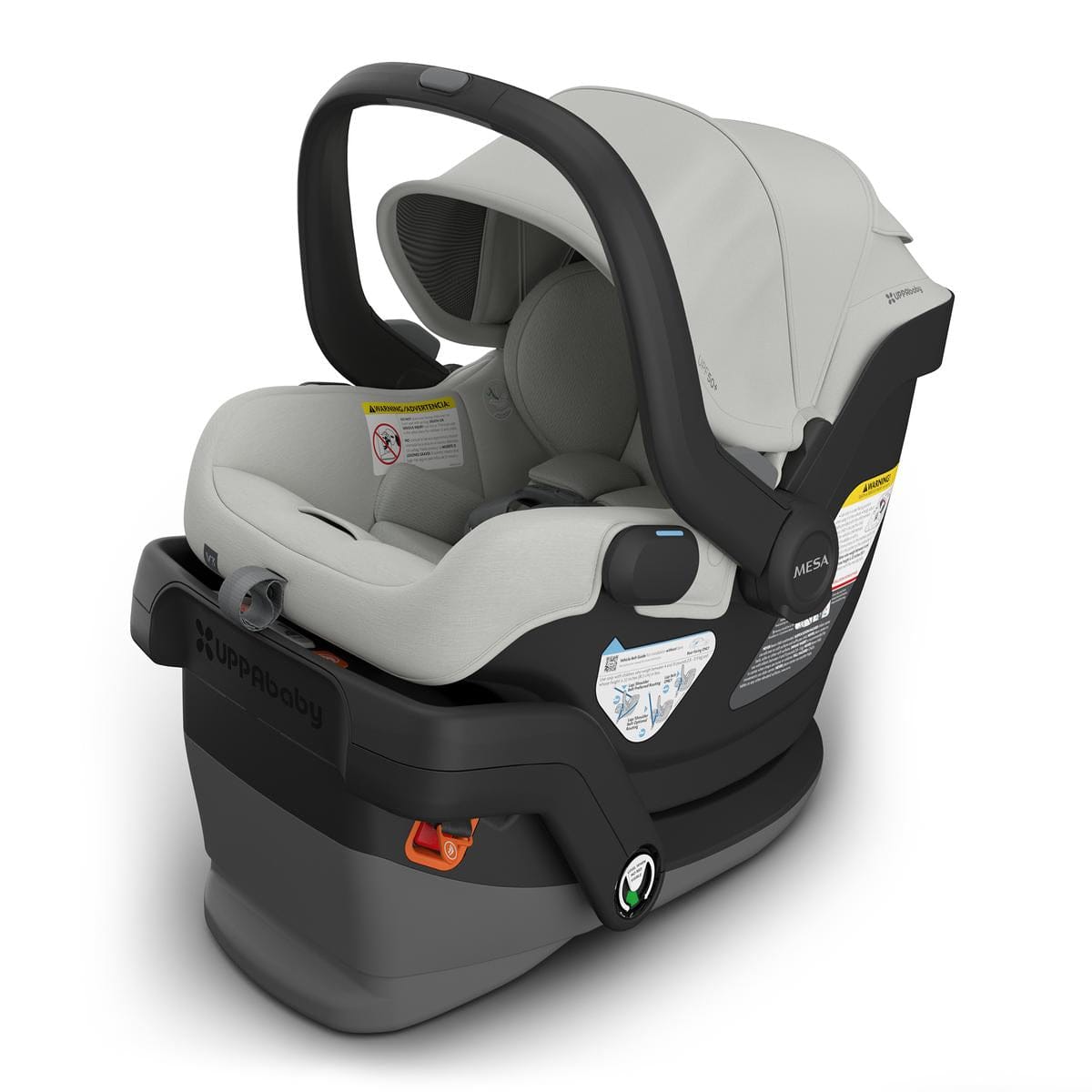 UPPAbaby Mesa V3 Infant Car Seat - Savannah (Pearl Gray Melange) - 1003-MSA-US-SAV