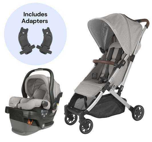 UPPAbaby MINU V2 + MESA V2 Travel System Bundle - Stella - 0802-MIN-US-STL-1002-MSA-US-STL-CSA