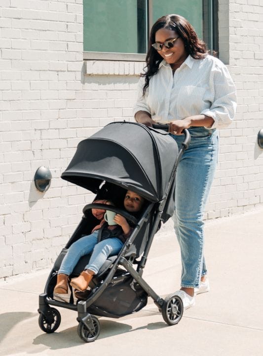 ベビーカー・バギー Uppababy Minu UPPAbaby MINU V2 + SnackTray Bundle - Little Folks NYC