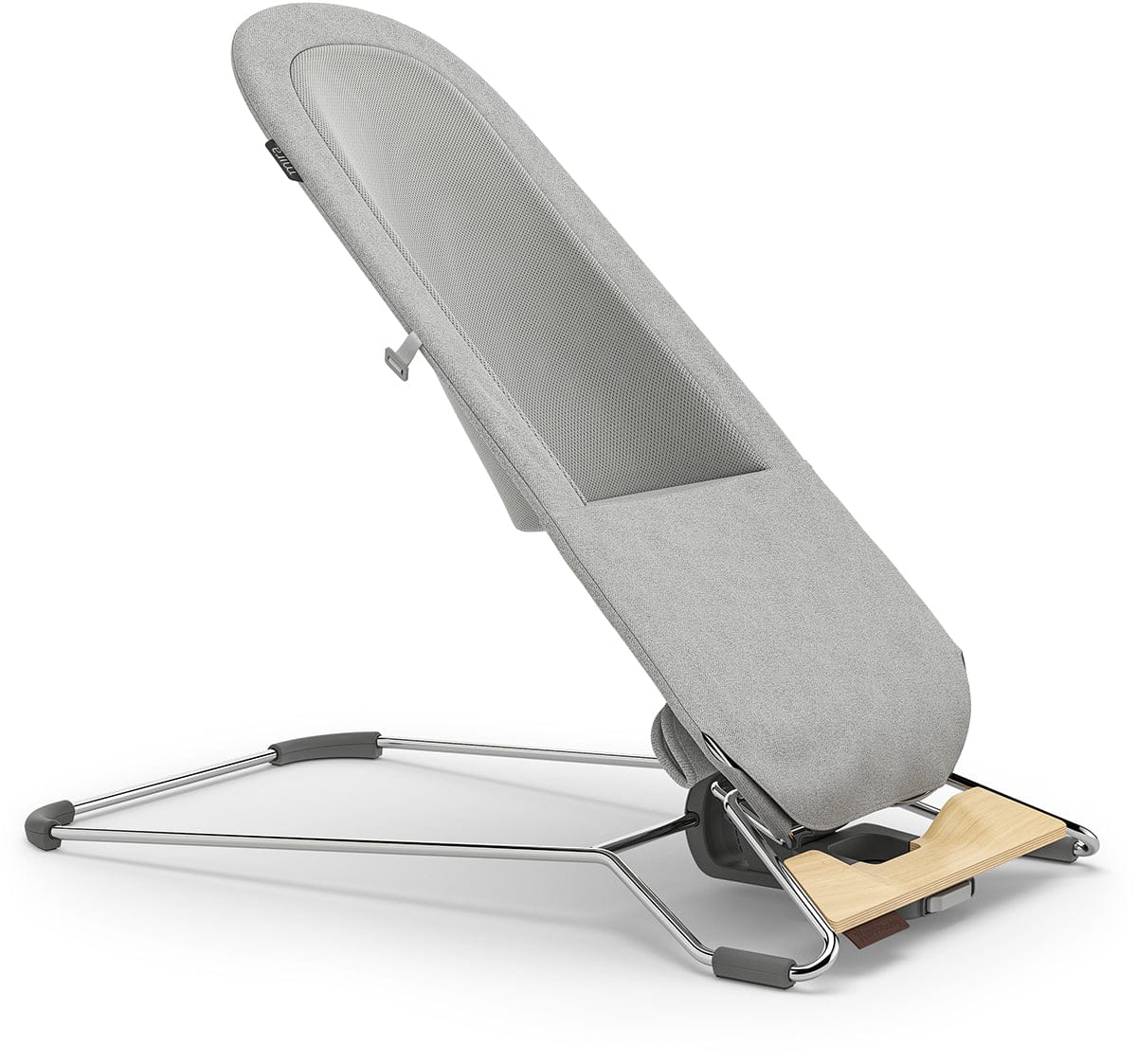 UPPAbaby Mira 2-in-1 Bouncer and Seat - Stella (Grey Melange / Silver Frame / Maple Wood) - 1801-MIR-NA-STL