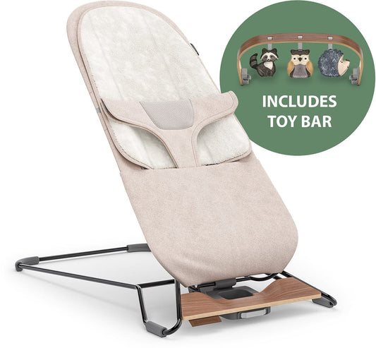 UPPAbaby Mira 2-in-1 Bouncer + Toy Bar Bundle - Charlie / Forest Fun - 1801-MIR-NA-CHR-0901-BTY-WW