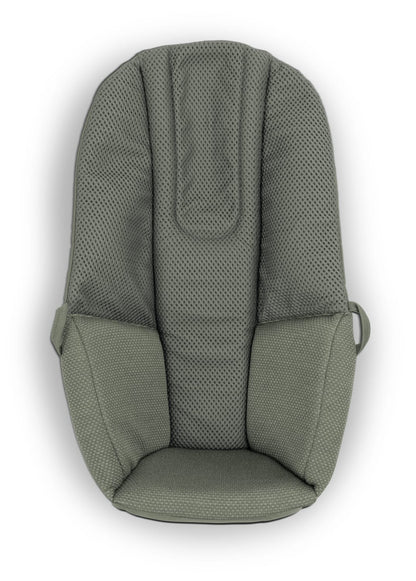 UPPAbaby olive green mesh stroller seat liner
