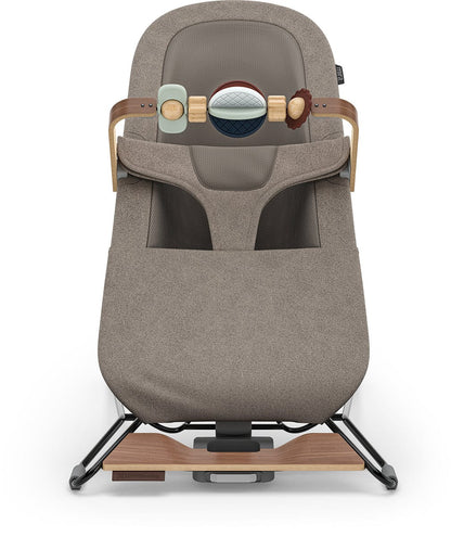 UPPAbaby Mira Bouncer Toy Bar - Wonder Wheel (Multicolor / Walnut Wood) - 0901-WTY-WW