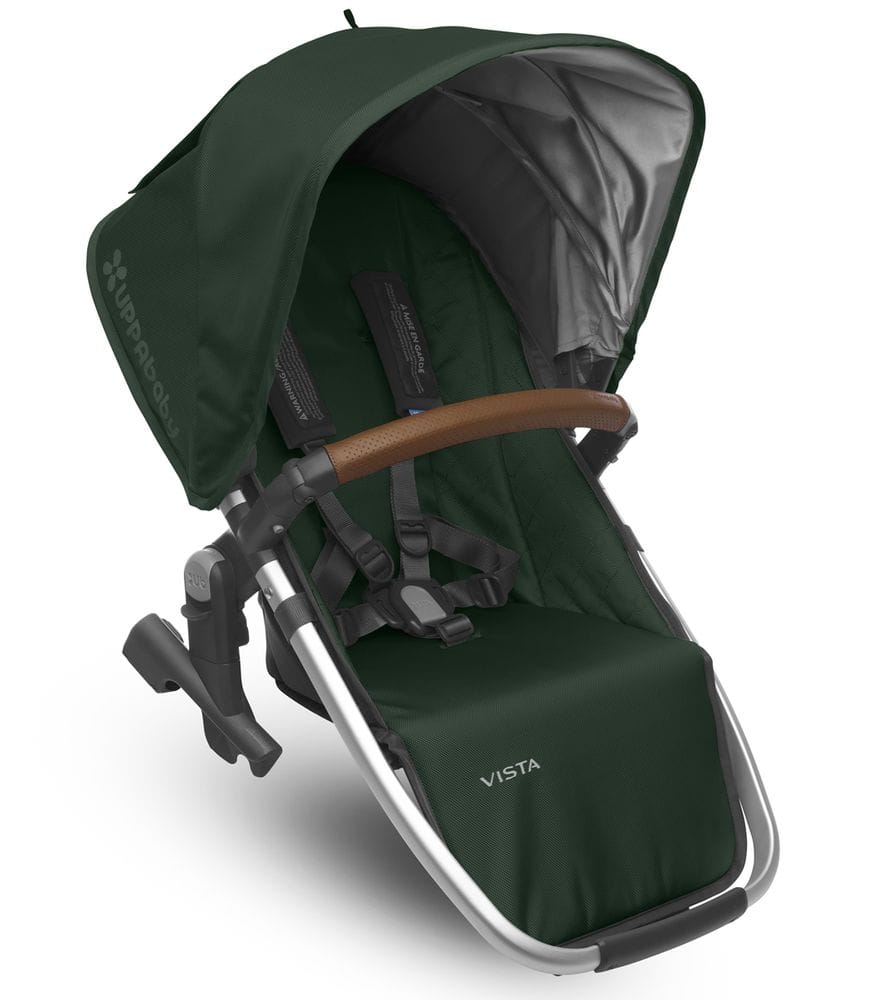 UPPAbaby Open Box 2017 RumbleSeat - Austin (Hunter/Silver/Leather) - 0917-RBS-US-AST-OB
