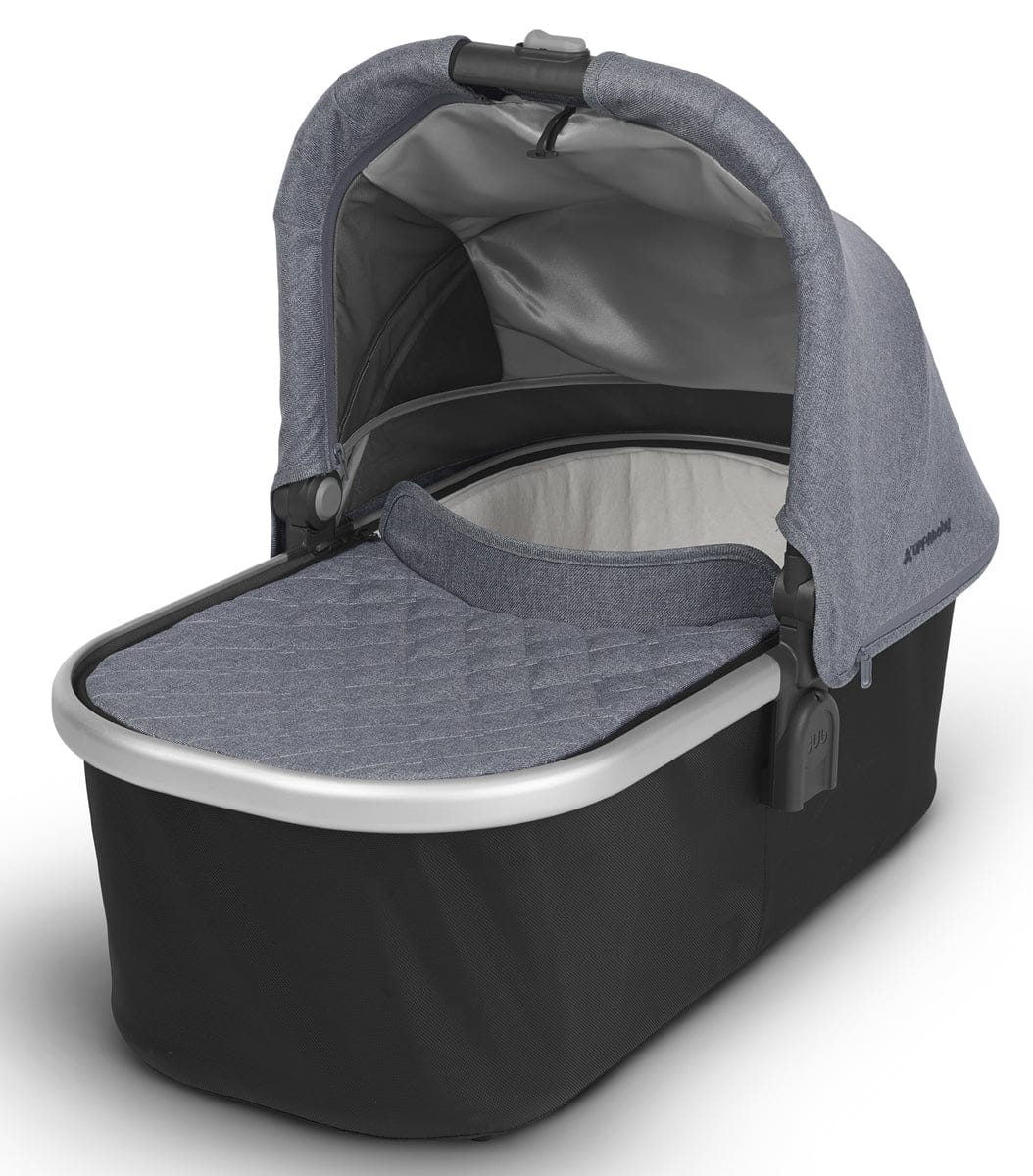 UPPAbaby Open Box 2018 / 2019 Bassinet - Gregory (Blue Melange/Silver) - 0918-BAS-US-GRG-OB