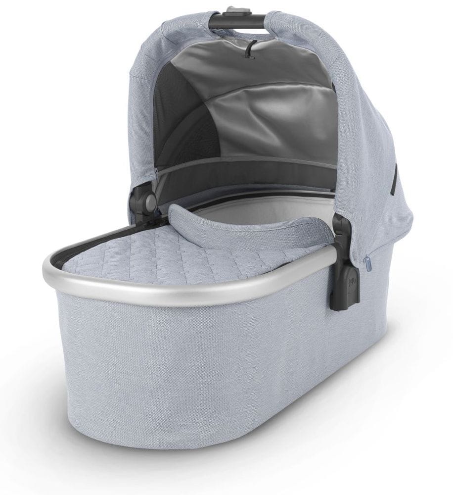 UPPAbaby Open Box 2019 Bassinet - William (Chambray Oxford/Silver) - 0918-BAS-US-WIL-OB