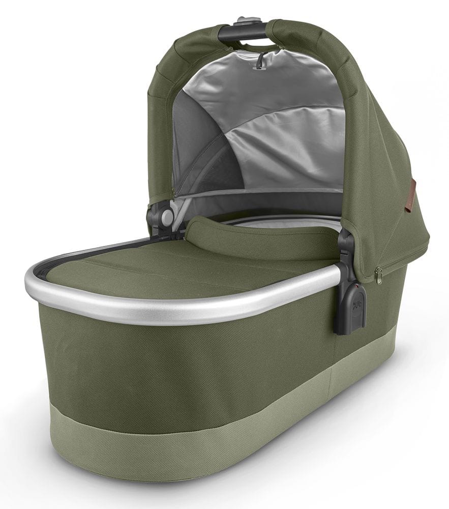 UPPAbaby Open Box 2020 Bassinet - Hazel (Olive/Silver/Saddle Leather) - 0920-BAS-NA-HZL-OB