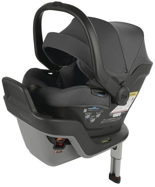 UPPAbaby OPEN BOX MESA MAX Infant Car Seat with Load Leg and Anti-Rebound Bar - Greyson (Charcoal Melange / Merino Wool) - 1001-MSM-US-GRY-fob