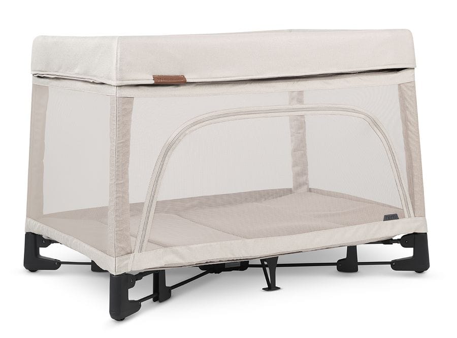 UPPAbaby OPEN BOX REMI Playard - Charlie (Sand Melange) - 1601-REM-US-CHR-fob