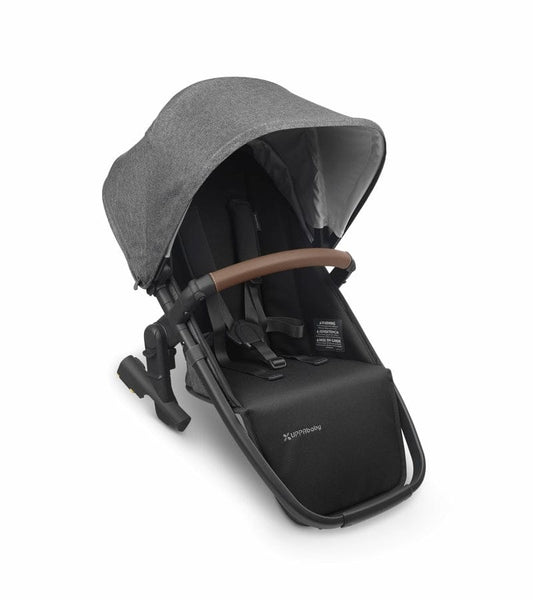 UPPAbaby OPEN BOX RumbleSeat V2 - Greyson (Charcoal Melange/Carbon/Saddle Leather) - 0920-RBS-US-GRY-OB