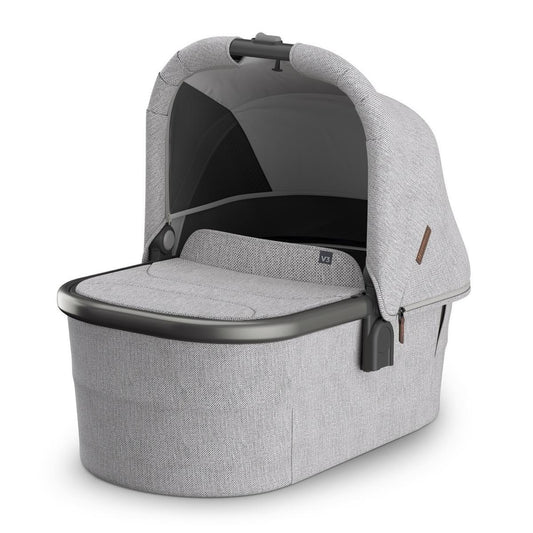 UPPAbaby OPEN BOX Vista, Cruz, Ridge Bassinet V3 - Beau (Grey Chenille / Graphite Frame)