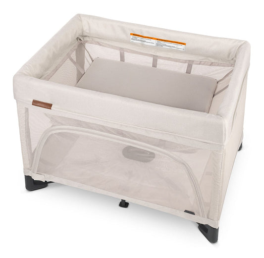UPPAbaby REMI Playard - Charlie (Sand Melange) - 1601-REM-US-CHR