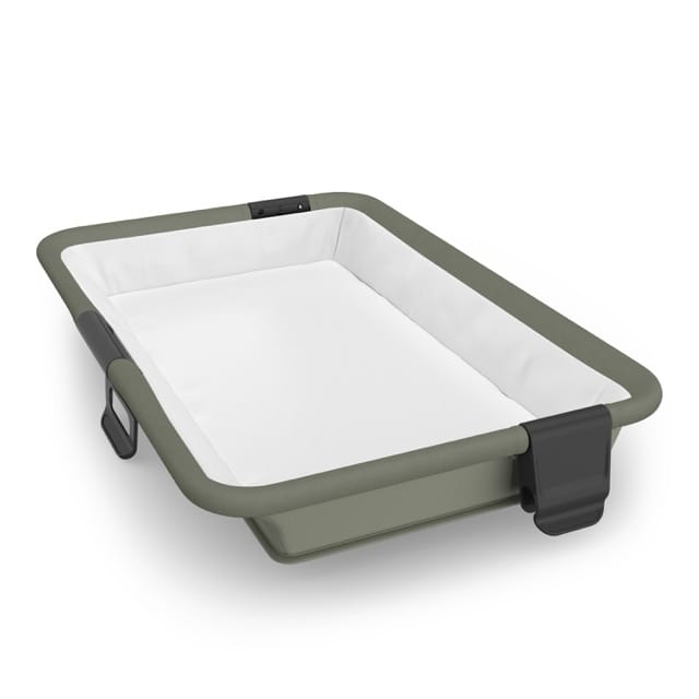 UPPAbaby bassinet mattress and frame insert with white lining